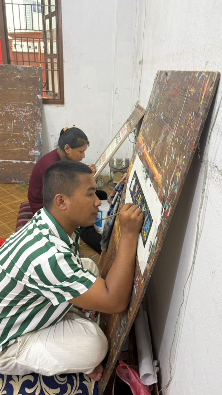 From a master’s hand to the next generation.